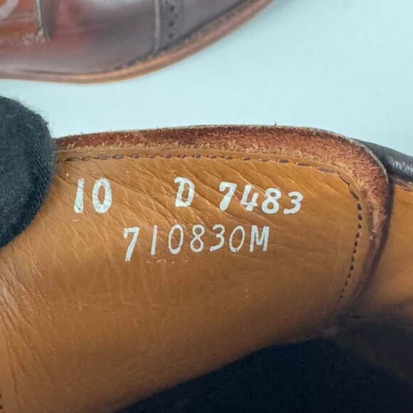 Allen Edmonds Boulevard Cap Toe Dress Shoes, Men\'s Size 10 main image 10